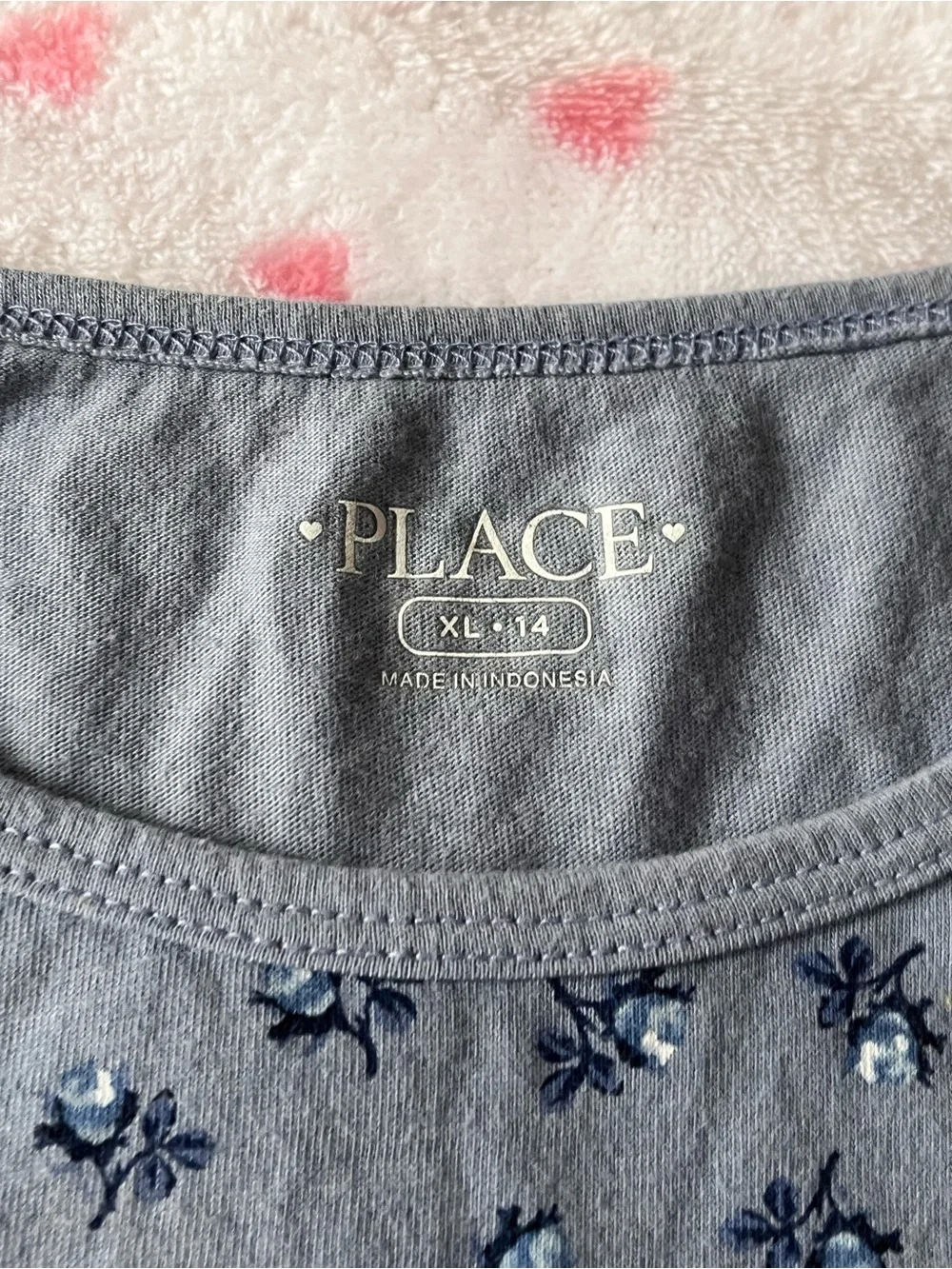 The Children's Place Blue Graphic Sequin Star Long-Sleeve Tee